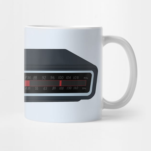 Vintage 80s 90s Radio Alarm Clock by DiegoCarvalho